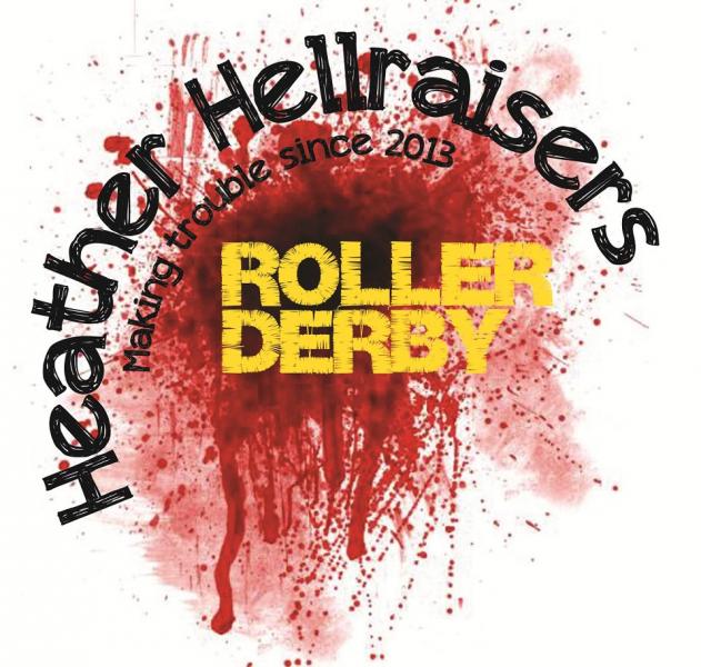 Heather Hellraisers Roller Derby logo